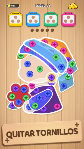 Wood Screw Pin: Tuerca & Perno screenshot