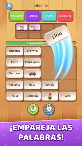 Word Match Connect: Palabras screenshot