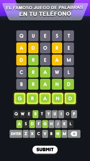 Wordle! screenshot