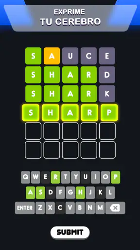 Wordle! screenshot