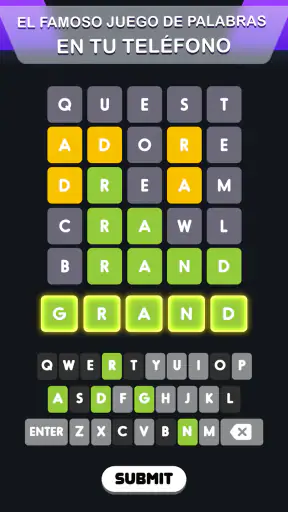Wordle! screenshot