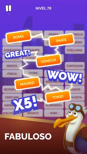 WordMatrix - Asociaciones screenshot