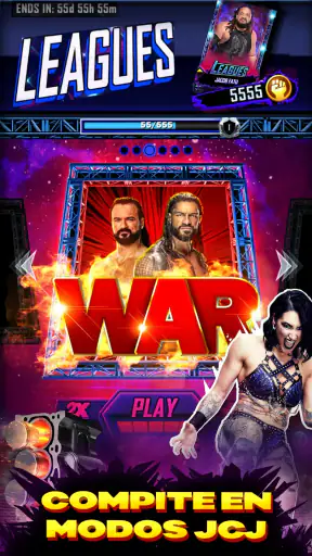 WWE SuperCard: Lucha de cartas screenshot