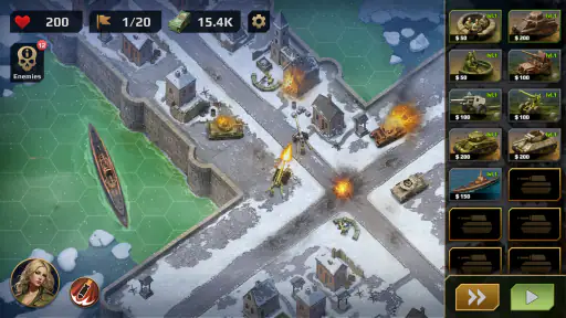 WWII Defense: Estrategya RTS screenshot