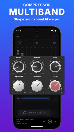 XEQ Ecualizador música screenshot