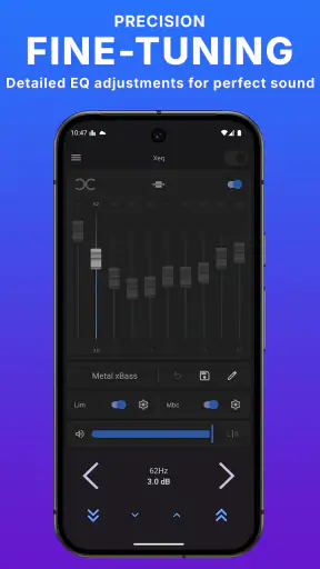 XEQ Ecualizador música screenshot