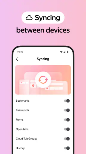 Yandex Browser screenshot