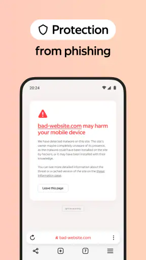Yandex Browser screenshot
