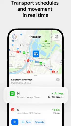 Yandex Maps and Navigator screenshot
