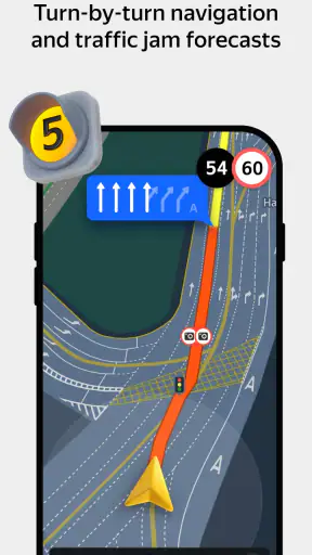 Yandex Maps and Navigator screenshot
