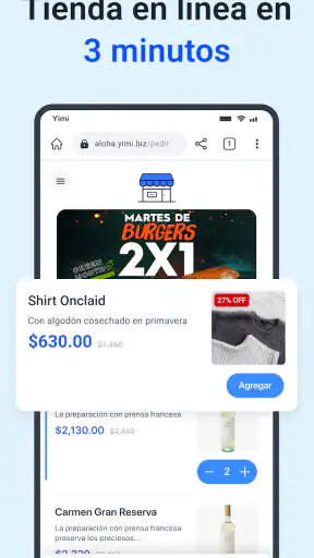 Yimi - POS e Inventario Fácil screenshot