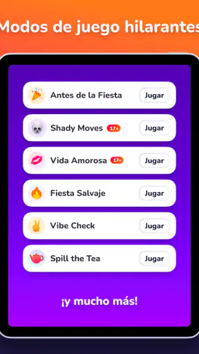 Yo nunca he: Naked Truth Beber screenshot