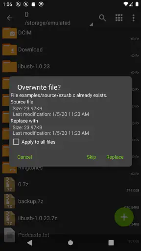 ZArchiver screenshot