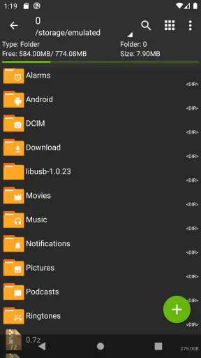 ZArchiver screenshot