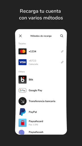 ZEN.COM – Cuenta multidivisa screenshot