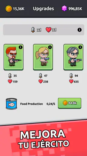 Zombie Warriors: Defensa TD screenshot