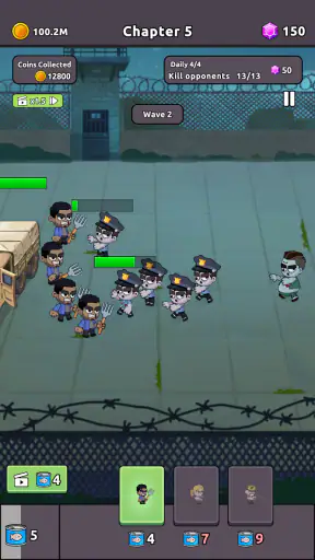 Zombie Warriors: Defensa TD screenshot