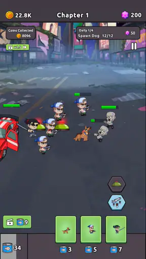 Zombie Warriors: Defensa TD screenshot