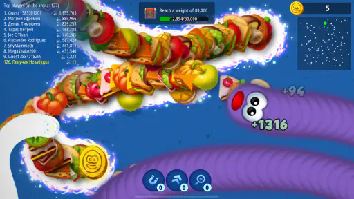 Zona Gusanera .io - Serpiente screenshot