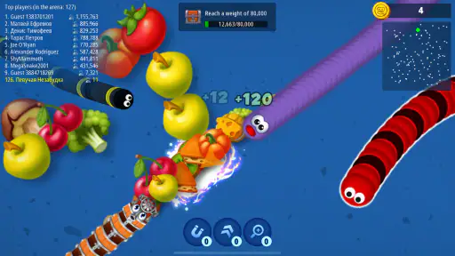 Zona Gusanera .io - Serpiente screenshot