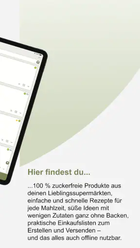 Zuckerfrei Einkaufen screenshot