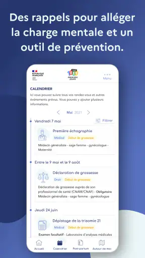 1000 premiers jours screenshot