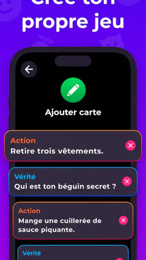 Action ou Vérité - Jeu Soirée screenshot