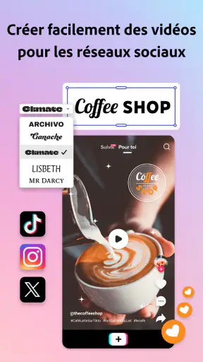 Adobe Express: Photo IA, Video screenshot