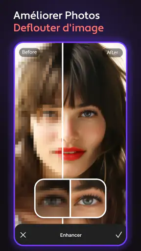 IA Coiffure Simulation, Beauté screenshot