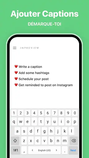 Aperçu pour flux Instagram screenshot