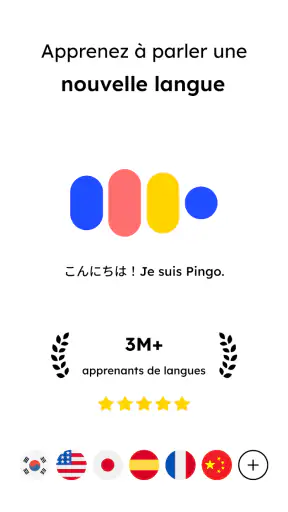 Apprendre des langues Pingo AI screenshot