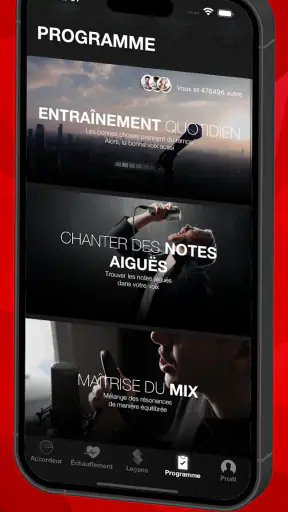 Apprenez le chant - Sing Sharp screenshot