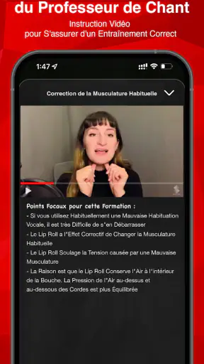 Apprenez le chant - Sing Sharp screenshot