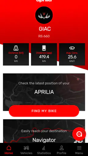 Aprilia screenshot