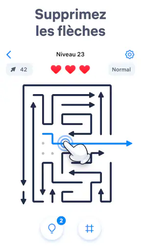 Arrow Puzzle: Jeu de réflexion screenshot