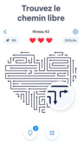 Arrow Puzzle: Jeu de réflexion screenshot