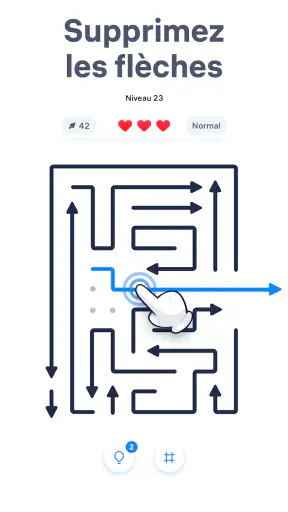 Arrow Puzzle: Jeu de réflexion screenshot