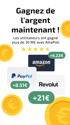 AttaPoll - Sondages rémunérés screenshot