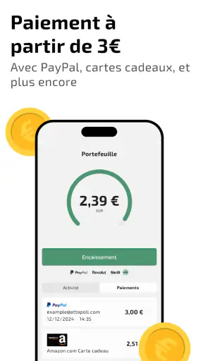 AttaPoll - Sondages rémunérés screenshot