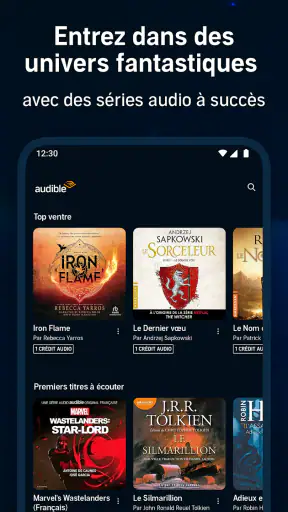 Audible ：Livres audio, Podcast screenshot
