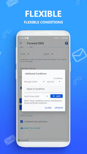 AUTO MESSAGE réponse & envoyer screenshot