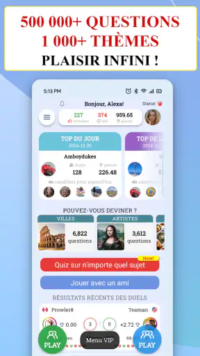 Duel de trivia: quiz en direct screenshot