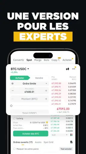 Binance: Achat Bitcoin, Crypto screenshot
