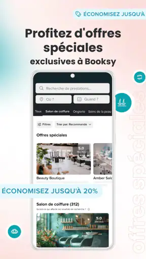 Booksy pour clients screenshot