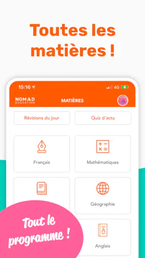 Brevet Bac Sup Primaire 2026 screenshot