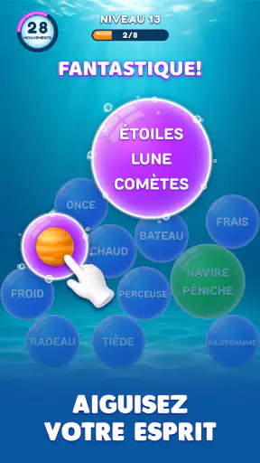 Bubble Word Jam screenshot