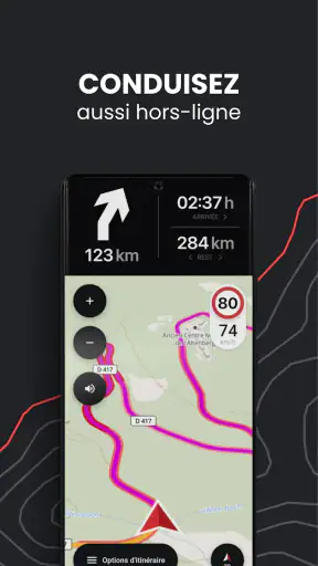calimoto – GPS moto navigation screenshot