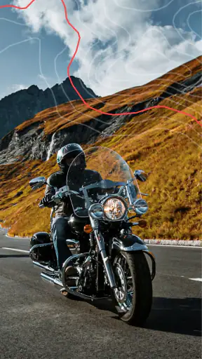 calimoto – GPS moto navigation screenshot
