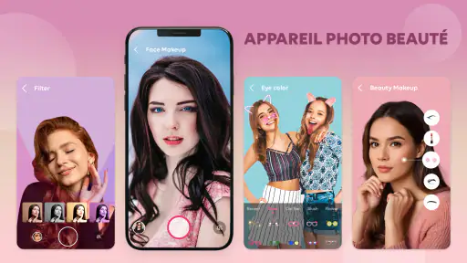 Caméra beauté Éditeur photo IA screenshot