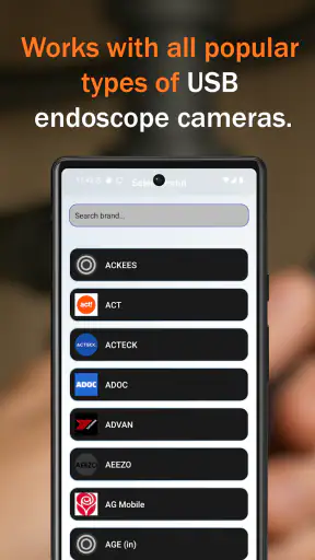 Camera endoscope screenshot